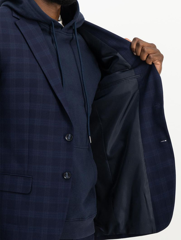 MyRunway Shop Woolworths Navy Viscose Blend Suit Jacket for Men from